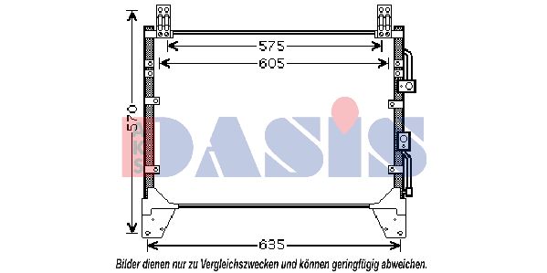 AKS DASIS Lauhdutin, ilmastointilaite 512047N